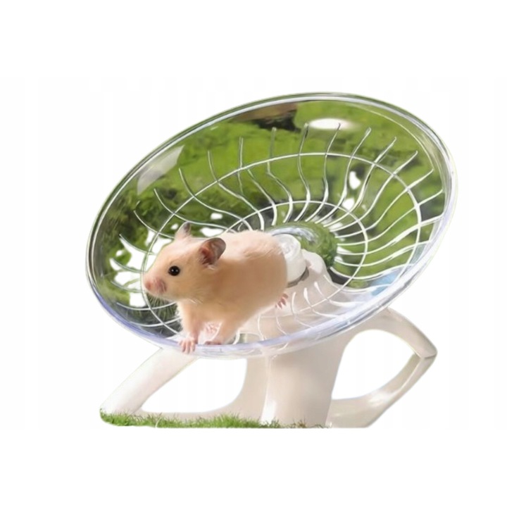 Roata pentru hamsteri cu ventuză, multicoloră, plastic, 0, 15m, set 1 bucată