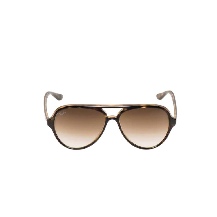 Ochelari de soare, bibubibu, unisex, maro carapace de broasca testoasa, culoare uniforma