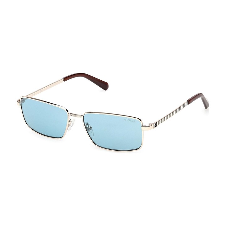 Ochelari de soare Guess GU00273, rectangulari, metalici, 56mm, colorat