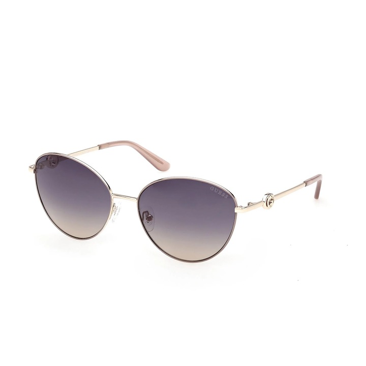 Ochelari de soare Guess GU00284, rame metalice, dimensiune 58 mm, culoare degrade