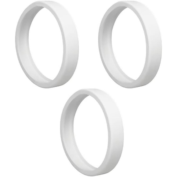 Set de 3 anvelope de schimb pentru curatarea piscinei, compatibile cu Polaris, cauciuc de inalta calitate, dimensiune standard