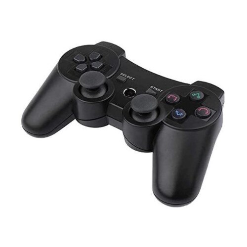 Controler wireless DUALSHOCK pentru PlayStation 3, Negru, Bluetooth, senzori de mișcare