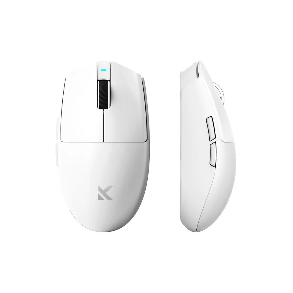 Mouse gaming MCHOSE G3 V2 Pro, 100 - 26000 DPI, cablu/Bluetooth, alb ...