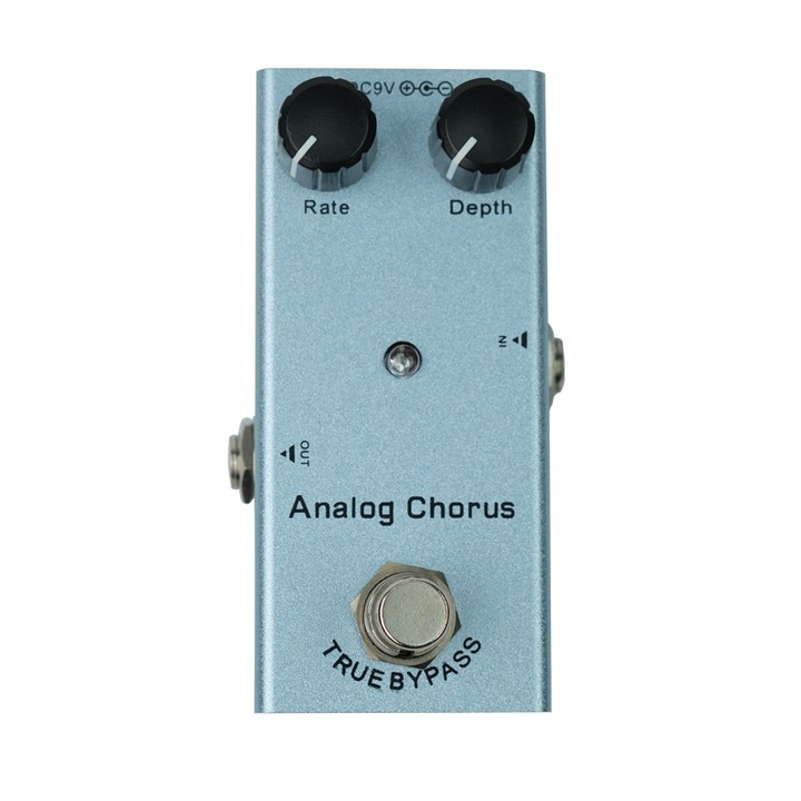 Pedala electrica pentru chitara, efect retro, procesor de sunet
