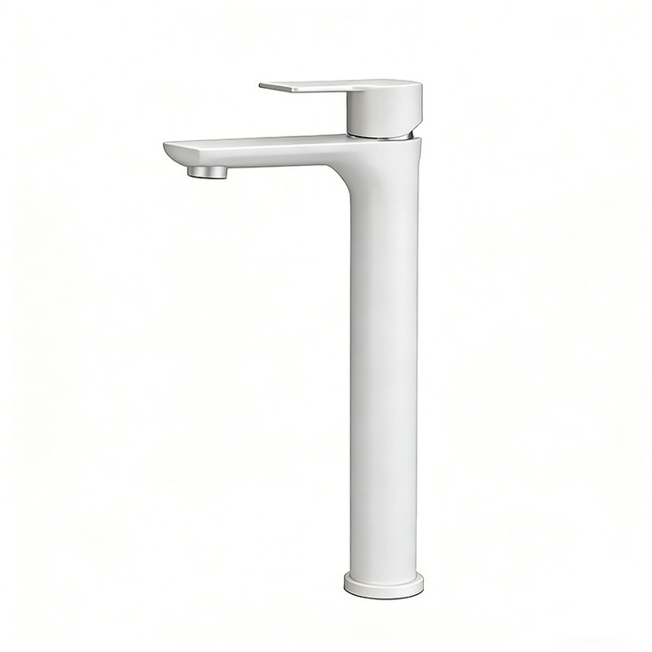 Baterie sanitara monocomanda din otel inoxidabil, design aerator, pentru baie si bucatarie