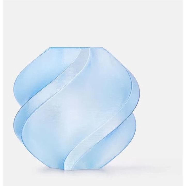 Filament PETG Bambu Lab PETG Translucent, 1.75 mm, 1.0 kg, Light Blue 32600, Bobină