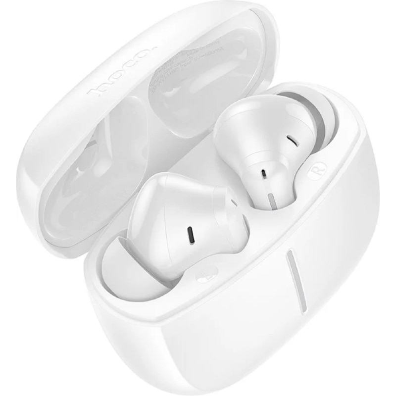 Безжични слушалки Hoco EQ34 Plus, TWS, ANC, Бял - eMAG.bg