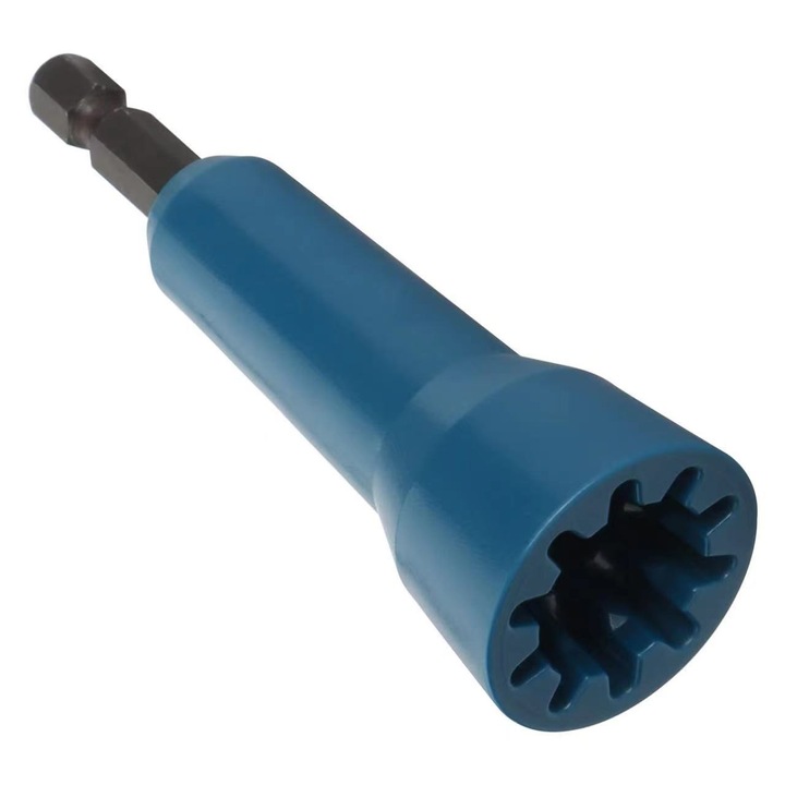 Dispozitiv de imbinare cabluri, cap de imbinare pentru electricieni, 1/4 inch, compact, albastru