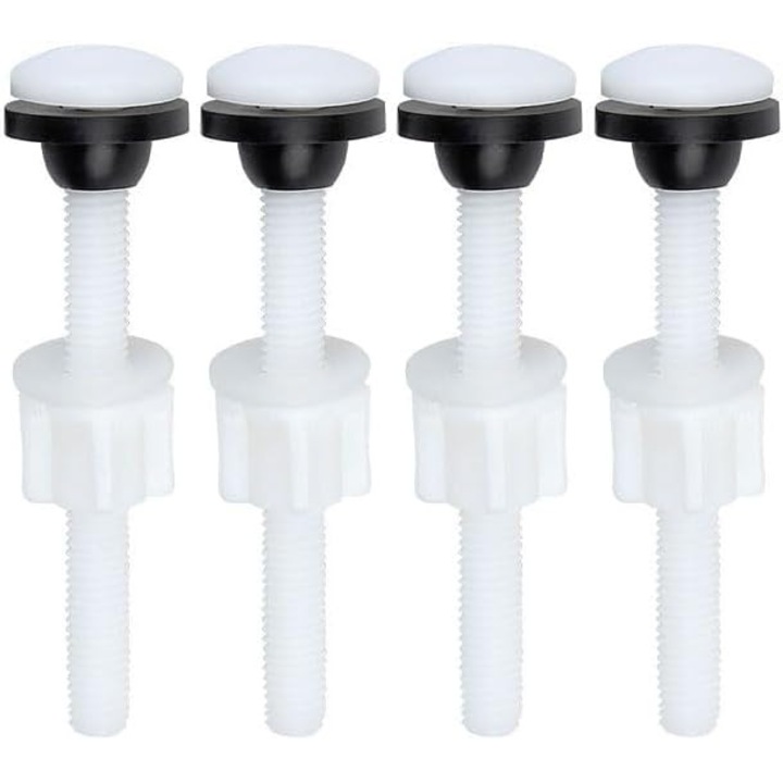 Kit complet de reparare pentru rezervor de toaleta, 4 piese, etansare, accesorii baie