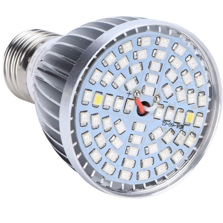 Lampa de crestere LED 60W, spectru complet, pentru sere de legume si plante hidroponice interioare