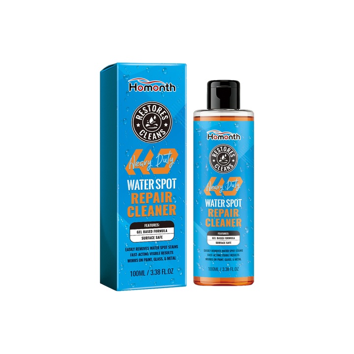 Autó vízkőoldó, HOMONTH, 100ml, minden kemény felülettel kompatibilis, hosszan tartó védelem