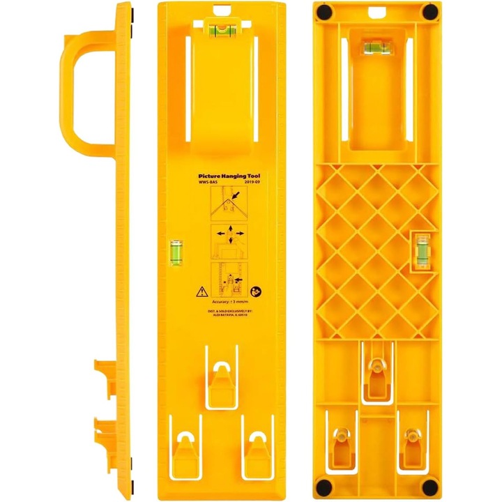 Accesoriu pentru tablou, LIXIUHUI, galben, plastic, dimensiuni mici