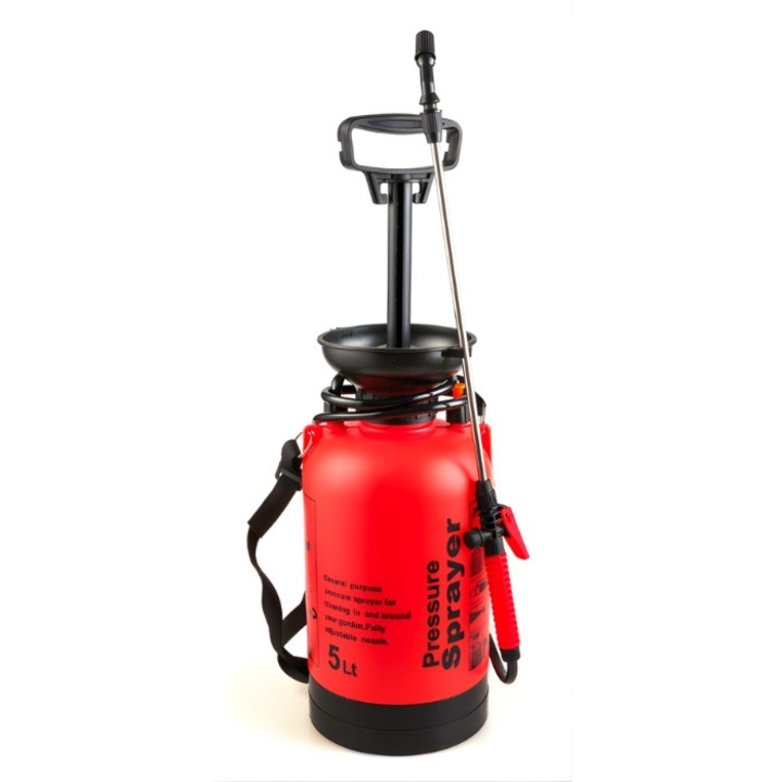 Ръчна пръскачка Paolo 5 литра, регулируема дюза, ергономична дръжка