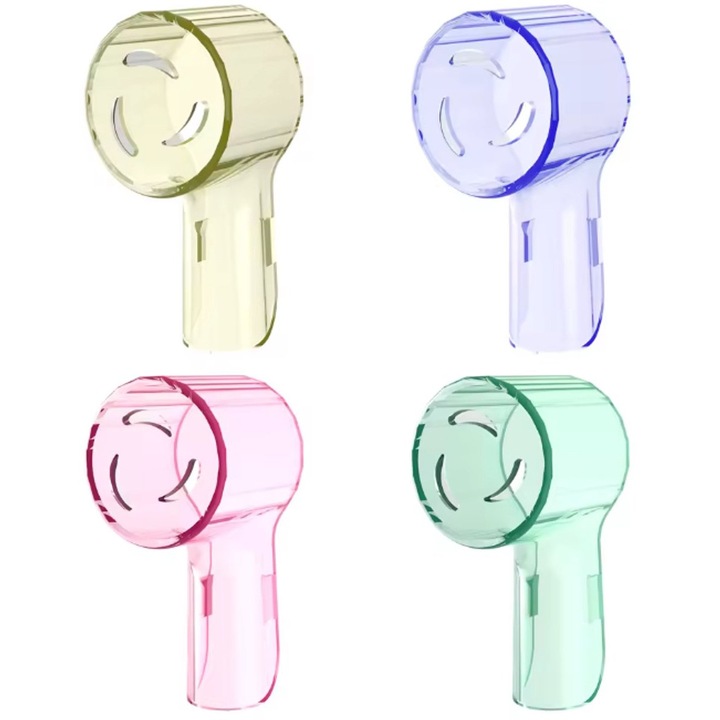 Caz pentru periuta de dinti electrica, set multicolor, dimensiuni compacte