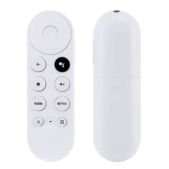 Дистанционно управление G9N9N за Google TV, бърз достъп до стрийминг услуги, съвместимост с батерии AAA