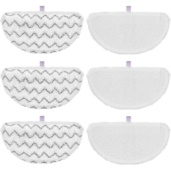 Set 6 mopuri pentru Bissell PowerFresh 1806, 1940, 1544, 1440, 2075A, microfibra, lavabile