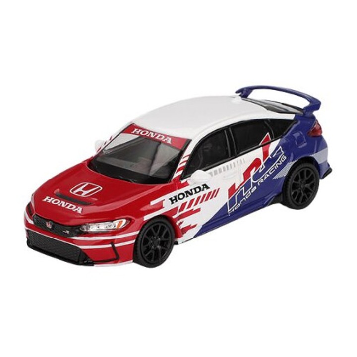 Honda Civic Type R Pace Car HRC 2024 autómodell 1:64 méretarányban, Mini GT (MGT01079-L)