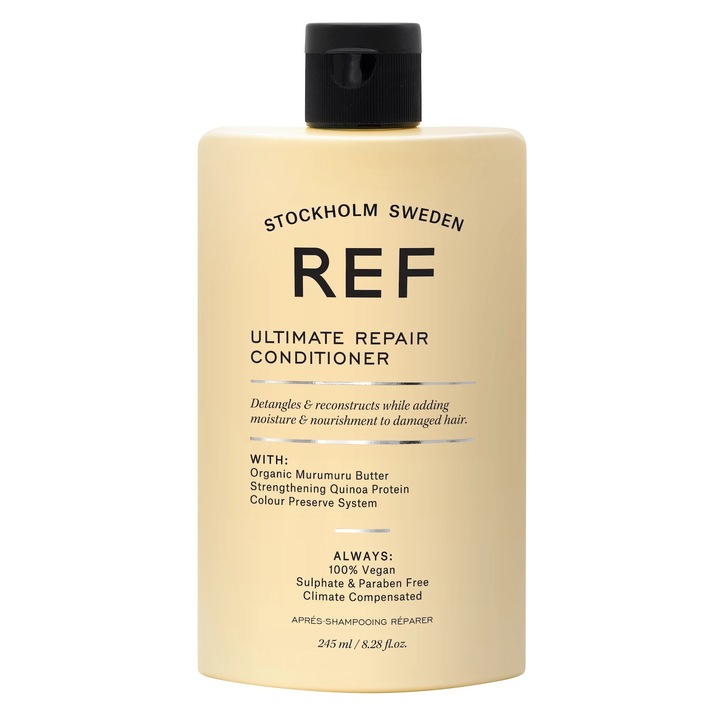 Ref Stockholm Ultimate Repair hajbalzsam, szulfátmentes, 245 ml, sérült hajra