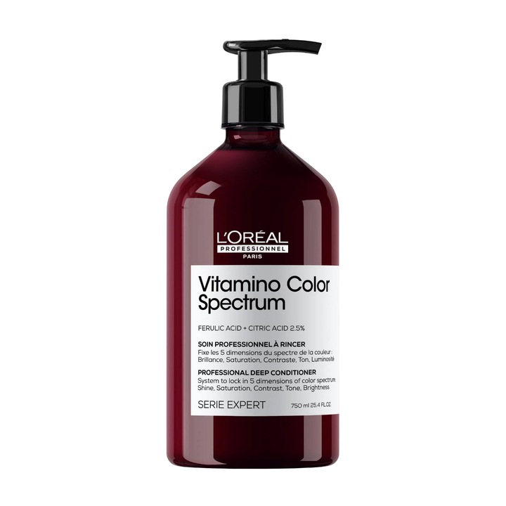 L'Oreal Professionnel Vitamino Color Spectrum hajbalzsam, színvédelem, 750 ml