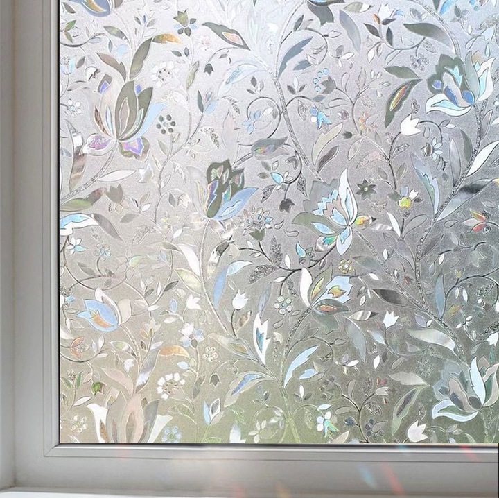 Folie decorativa pentru feronerie, 3D, design texturat, semi-transparenta, 40x200cm