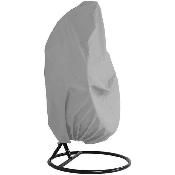 Husa pentru scaun suspendat, 230x200cm, gri, impermeabil si rezistent la praf