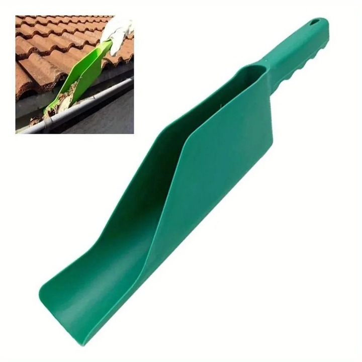 Spatula pentru curatarea scurgerilor, curata frunzele si murdaria, 30x10cm