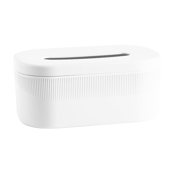 Suport servetele, alb, dimensiuni variate, material plastic durabil, utilizare versatila