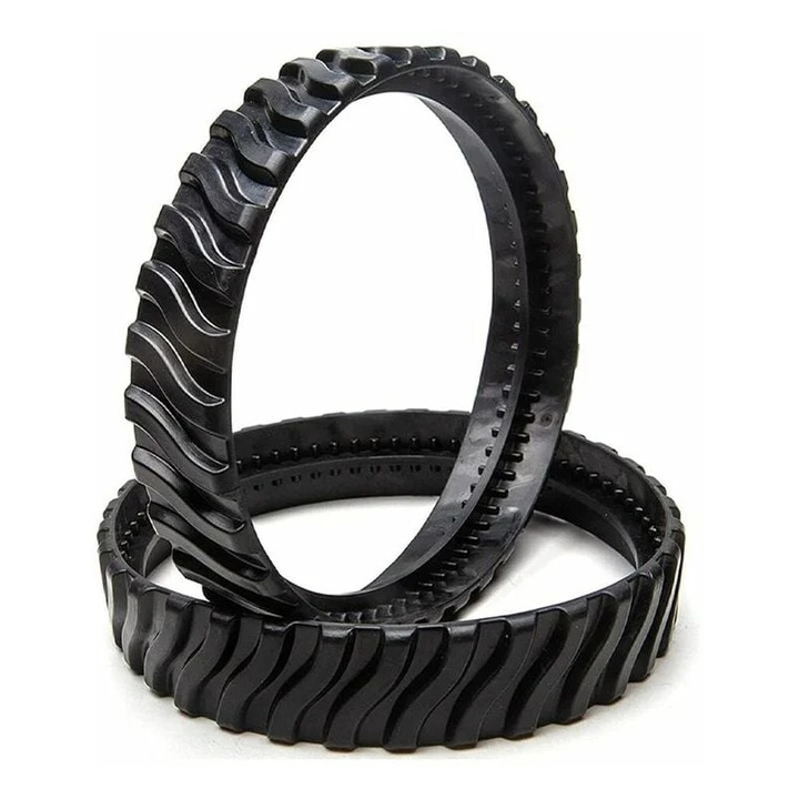 Set 4 roti adaptabile pentru curatitorul robotic Zodiac Baracuda R0526100, 6.25 inch, fara urme pe peretii piscinei.