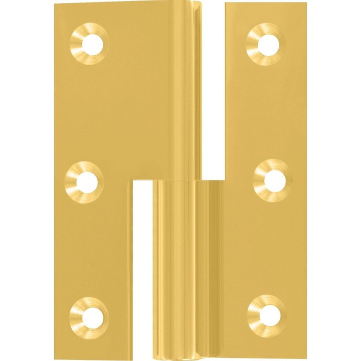 Balamale, tip B, cap cilindric, 50x40mm, otel inoxidabil, dreapta