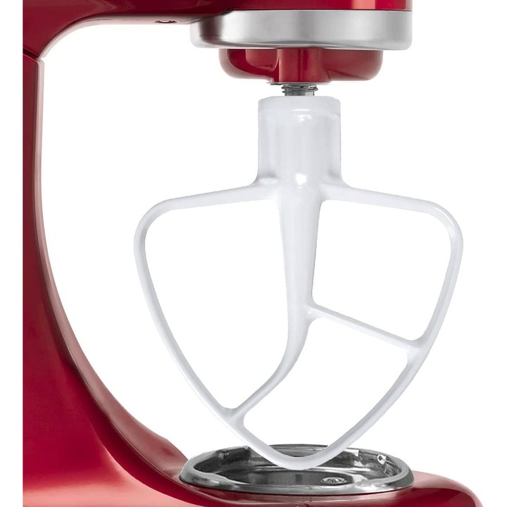 Beater plat pentru mixer vertical 300W, 10 viteze, set 2 piese, multicolor