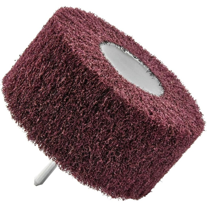 Roata de polizare din spuma, 80 granulatie, pentru metal si lemn, set de accesorii