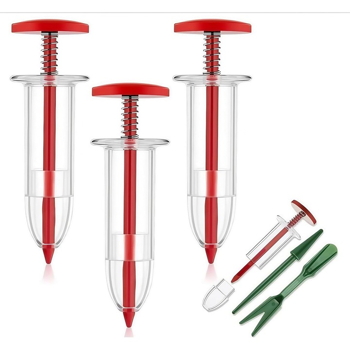Mini kerti szerszámkészlet, 3 darabos, ergonomikus kialakítás, könnyen használható, többszínű