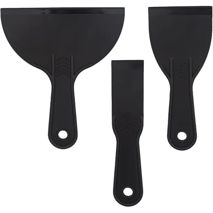 Set de 3 lopeti, pentru indepartarea etichetelor, adezivilor si vopselelor, 1.5x3x6 inch, ABS