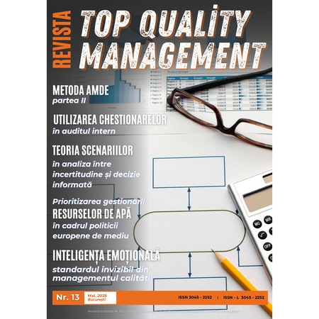 Revista Top Quality Management Nr. 13, Mai 2025, PDF - eMAG.ro