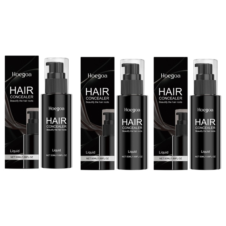 HOEGOA hajbalzsam, fekete-barna, 50ml, 3 db