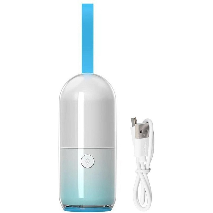 Lanterna camping, 3 niveluri de luminozitate, moduri de iluminare multiple, reincarcabila, dimensiuni compacte, ABS+PC, pentru activitati in aer liber