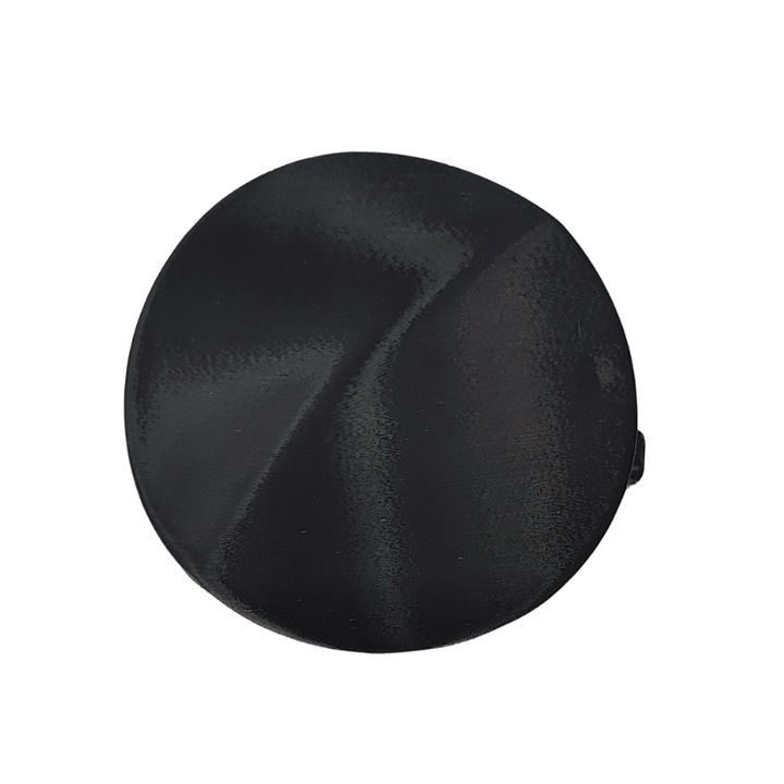 BMW vonóhorog takaró, fekete, 3D, ABS