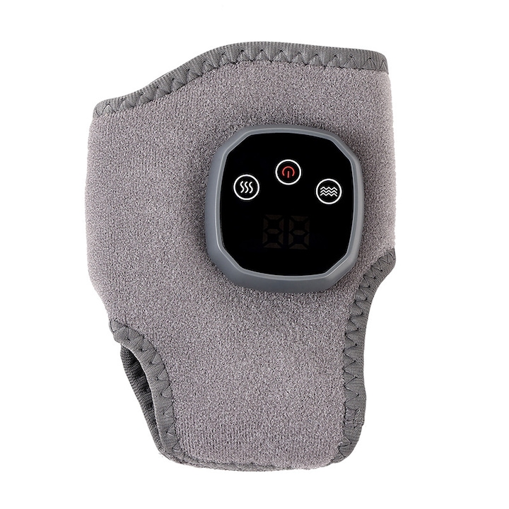 Aparat de masaj pentru picioare 2 in 1, 3 moduri, 5 niveluri de incalzire, portabil, incarcare USB