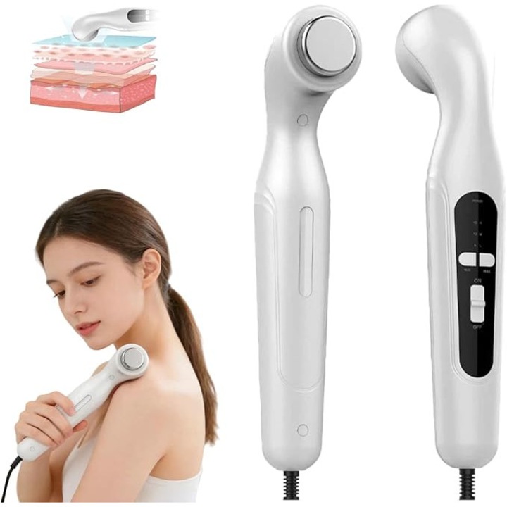 Aparat de masaj portabil, multifunctional, pentru intregul corp, design usor, 30x15x10cm