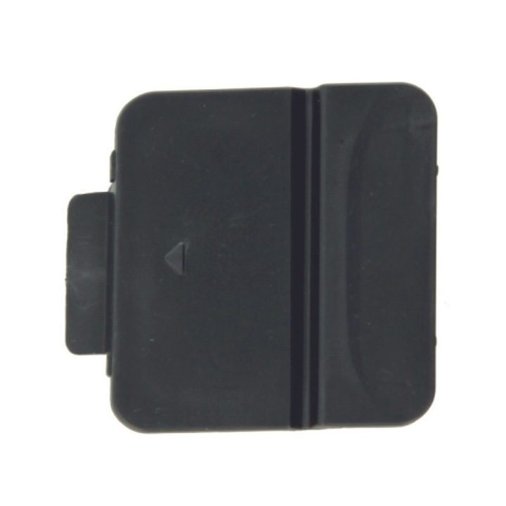 BMW vonóhorog takaró, fekete, ABS anyagból, hátsó lökhárítóhoz