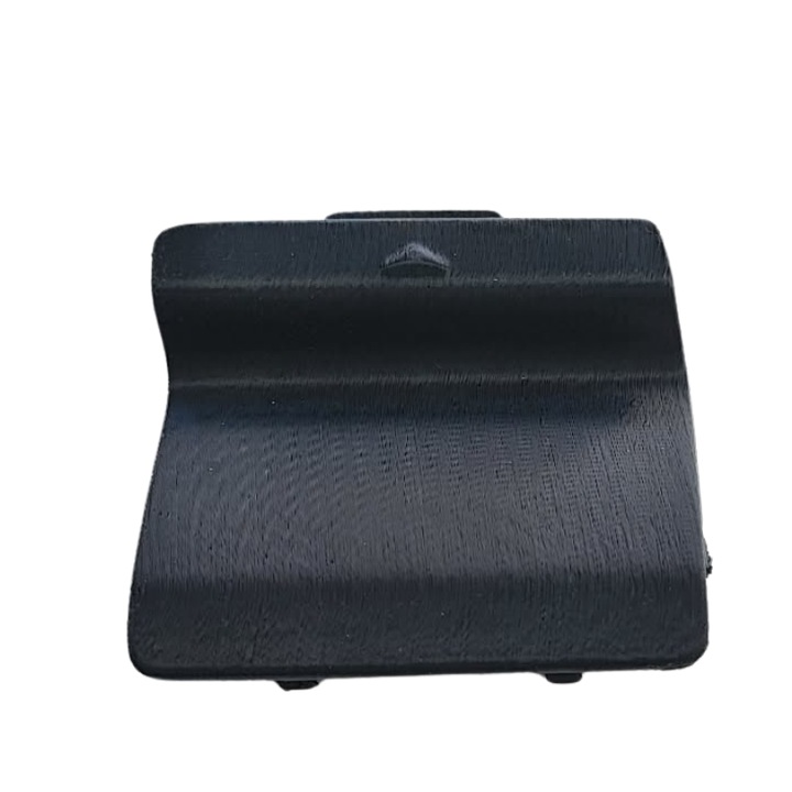 Vonóhorog takaró BMW F10 F11-hez, fekete, ABS-ből készült, kompatibilis a hátsó lökhárítóval