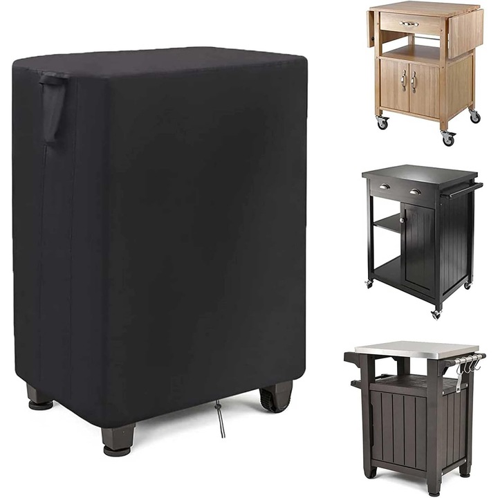 Husa pentru gratar, 420D Oxford, rezistenta la apa si UV, 138x59x89cm