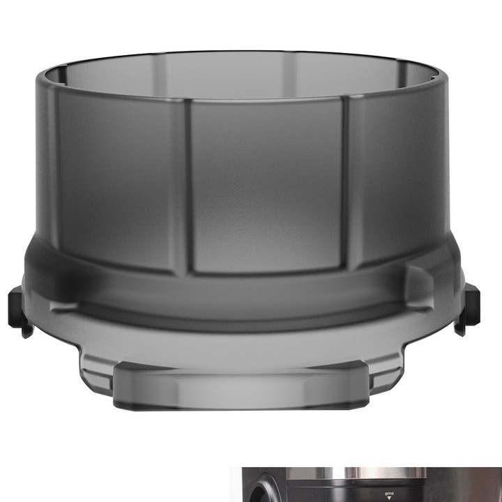 Set 2 piese: Funnel filtrare cafea, accesoriu aparat cafea, multicolor, 20x10cm