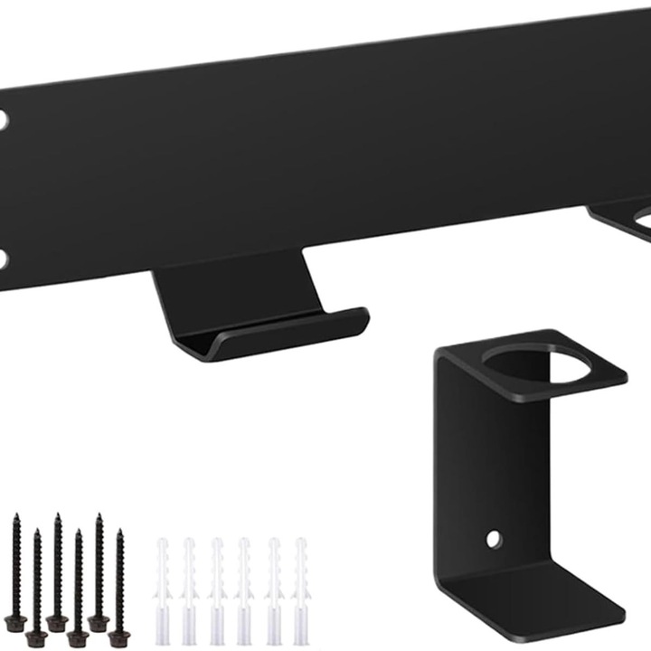 Suport de perete pentru unelte, set organizatoare, accesorii pentru carucior hidraulic, economisire spatiu