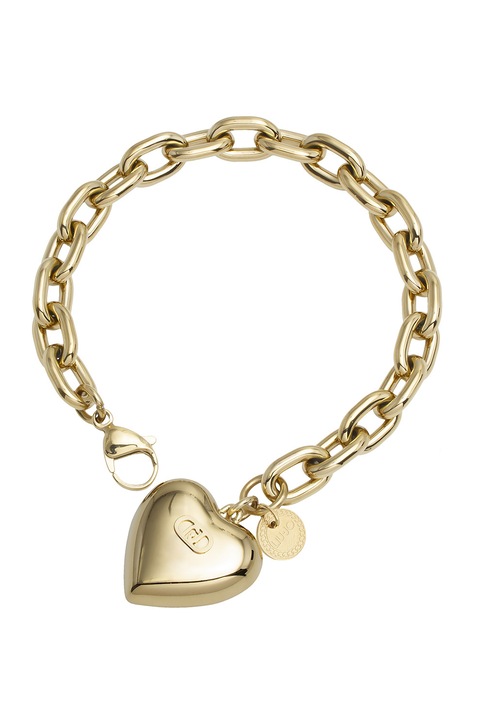 Liu Jo, Bratara din lant cu pandantiv inima, Auriu