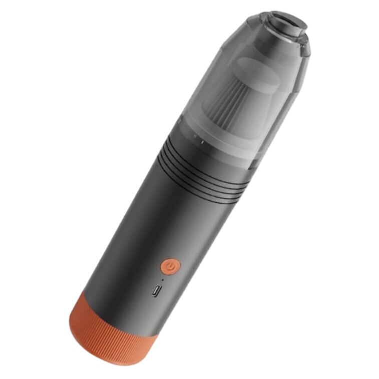 Mini aspirator cu acumulator, 150 ml rezervor, 78 W putere, 450 g greutate, 15 min. autonomie