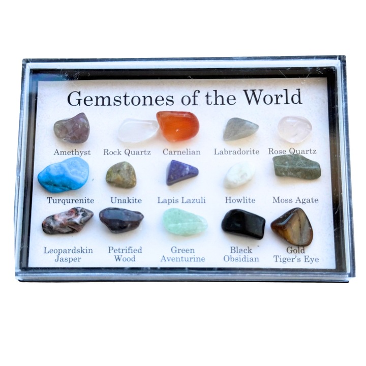 Set de 15 pietre pretioase