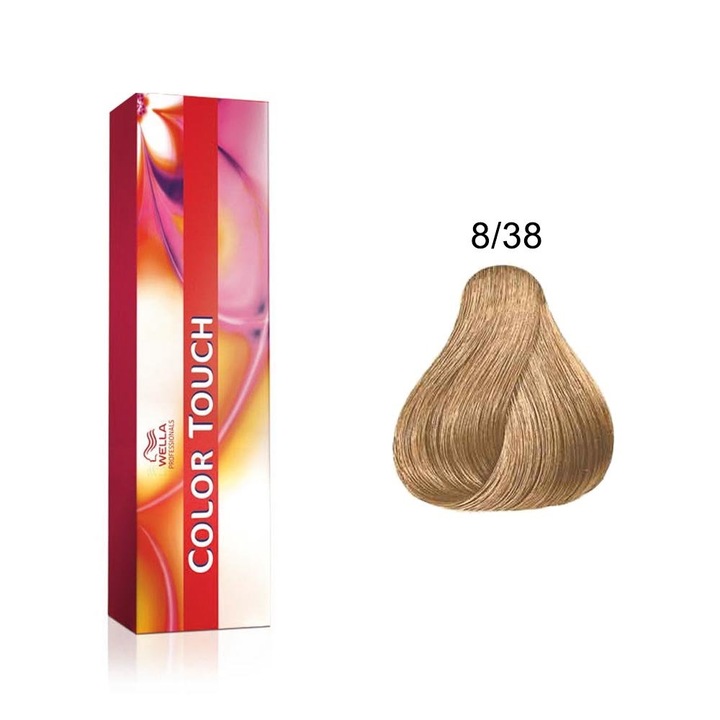 Vopsea semi-permanenta Wella Color Touch Rich Naturals 8/38 60 ml