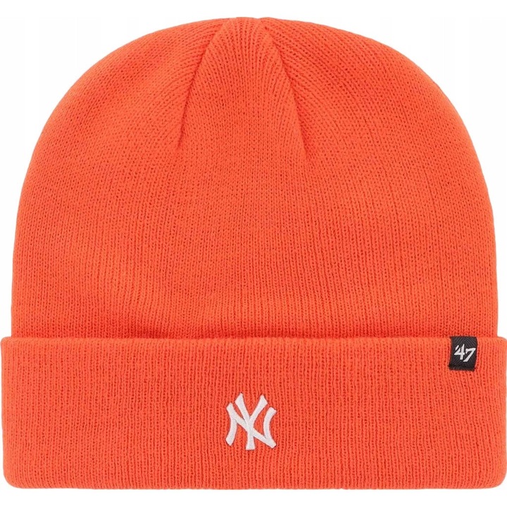 47 Brand New York Yankees téli sapka, akril, narancssárga, univerzális méret