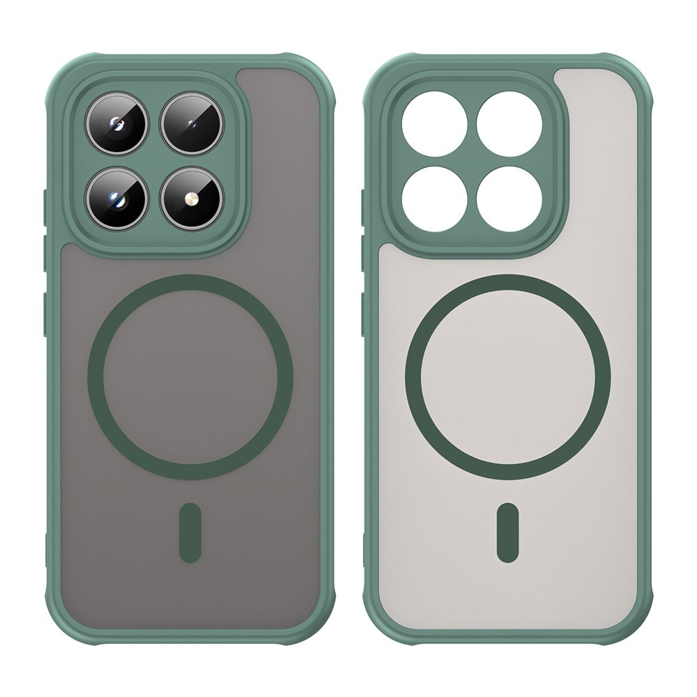 Husa pentru Xiaomi 17 Daden® HaloFrost, MagSafe, Antisoc, Calitate Premium, Verde